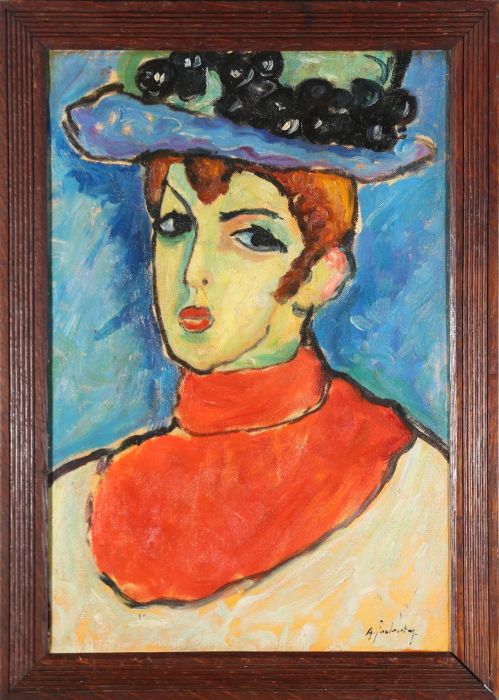 After Alexej Von Jawlensky - 20th Century Oil, Resi
