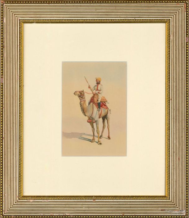 After Major A. C. Lovett (fl.1880-1900) - Framed Watercolour, Rathore Rajput