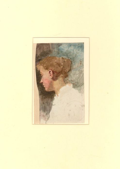 Early 20th Century Watercolour - A Fleeting Moment