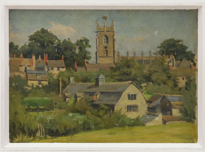 Circle of Philip Connard (1875–1958) - 1938 Oil, Winchcombe Mill