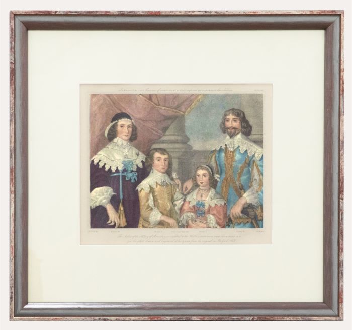 Henry Meyer RBA after Troueil - 18th Century Mezzotint, Family of Francis Ottley
