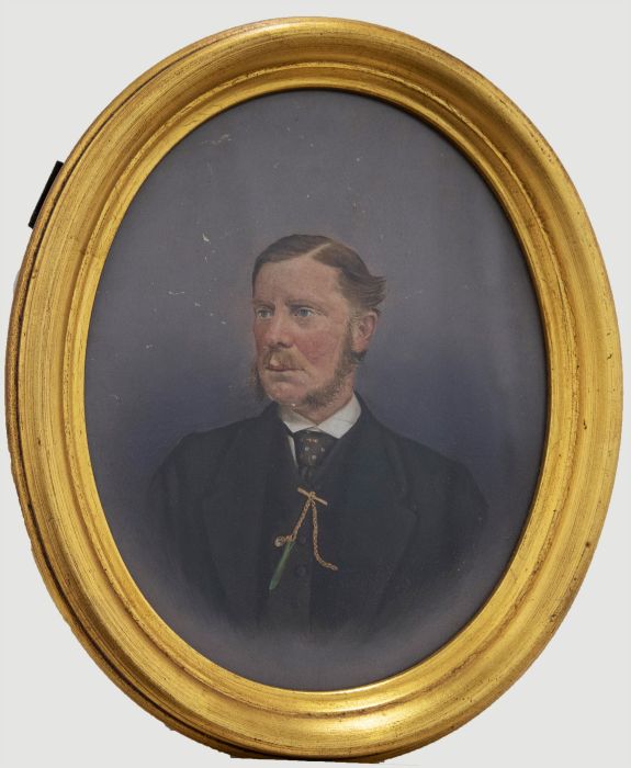 Late 19th Century Oil - Sergeant Major Thomas Bent