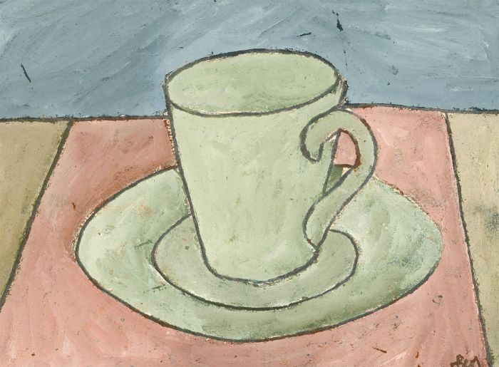 Ben Carrivick - Contemporary Oil, Teacup