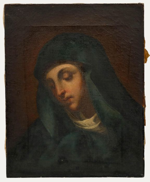 After Carlo Dolci (1616-1687) - 19th Century Oil, Mater Dolorosa