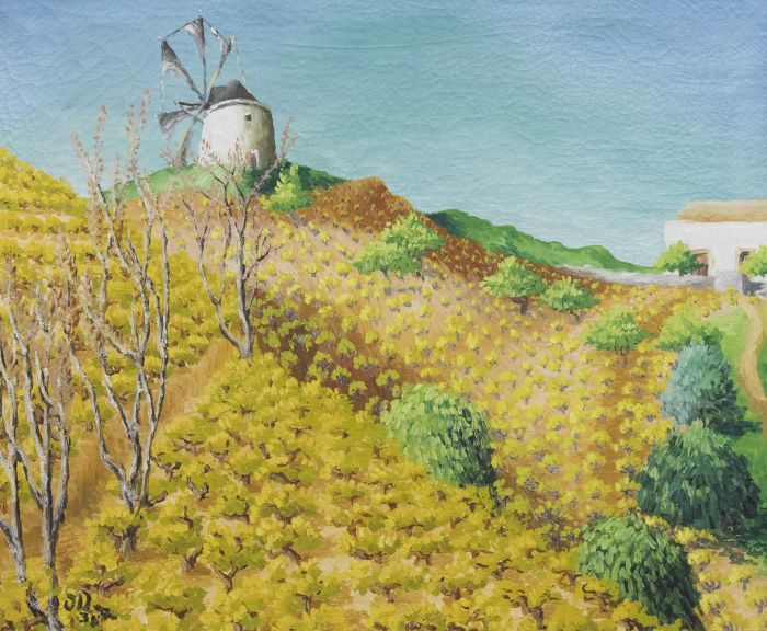 1938 Oil - The Vineyard