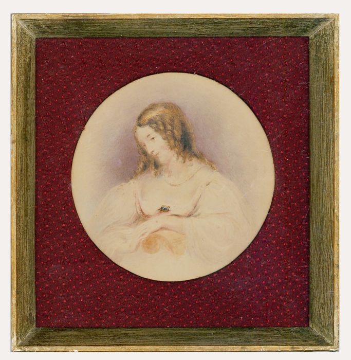 Alfred Edward Chalon RA (1780-1860) - Early 19thC Watercolour, Regency Beauty
