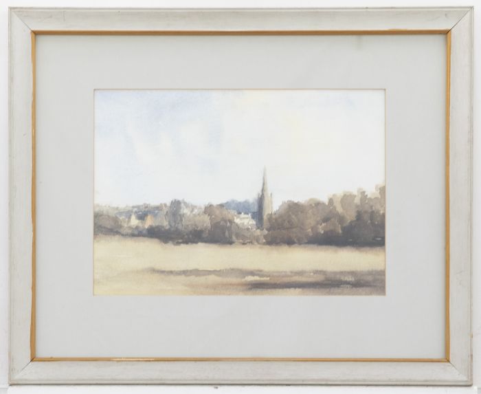 Michael Streatfield - 20th Century Watercolour, Lechlade-on-Thames