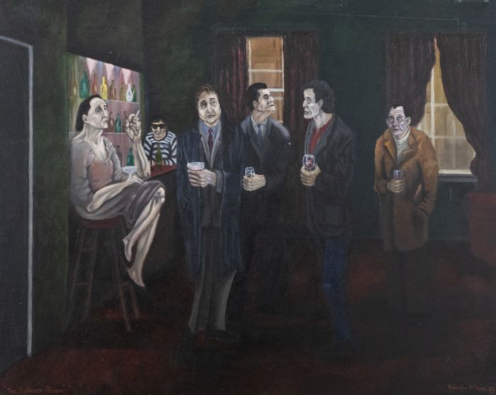 Peter Roland-Mclean - 2003 Oil, The Colony Room, Soho
