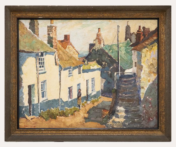 Gilbert Gee - 1940 Oil, Morning in Devon
