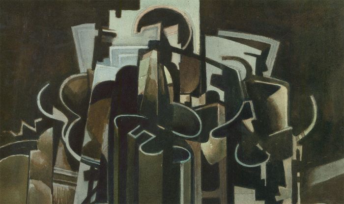 Trevor Frankland (1931-2011) - 20th Century Watercolour, Cubist Shapes