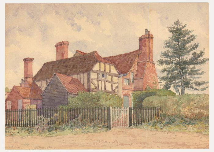Thomas Garratt - Early 20th Century Watercolour, Lollesworth Farm House