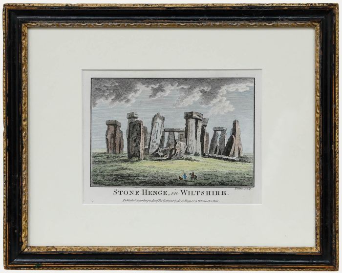 Peltro William Tomkins (1759-1840) - 19th Century Engraving, Stonehenge