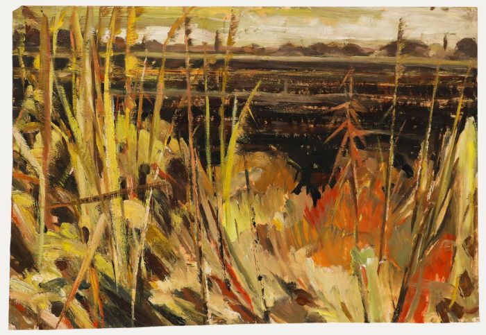 Anthony Day (1922-2023) - 20th Century Oil, Fenland Autumn