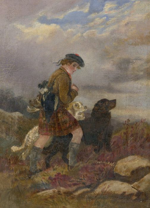 Late 19th Century Oil - Shooting the Grouse