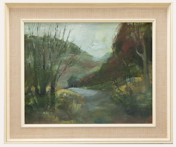 Dorothy Fairweather-Walker - Framed 20th Century Oil, Winter Near Fawke Common
