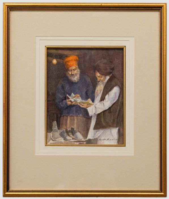 Frazer Price  - 2004 Watercolour, Tradesmen