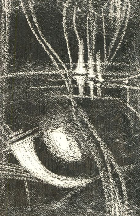 Paul Derbyshire (1936-2007) - 20th Century Monotype, Abstract Monochrome I