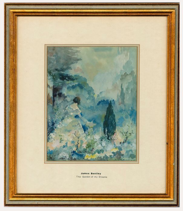 James Bentley - Contemporary Watercolour, The Garden of my Dreams