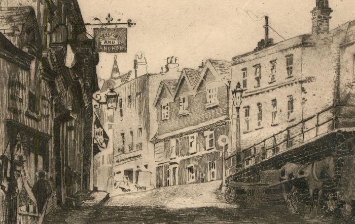 Lydia Dorothy Greenwood RA RWA (exh. 1917-1932) - Etching, Bristol