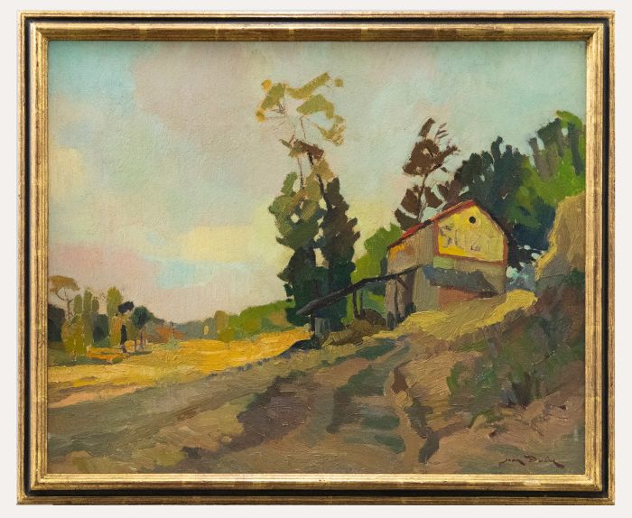 Jean Dulac (1902-1968) - Mid 20th Century Oil, Paysage du Tarn