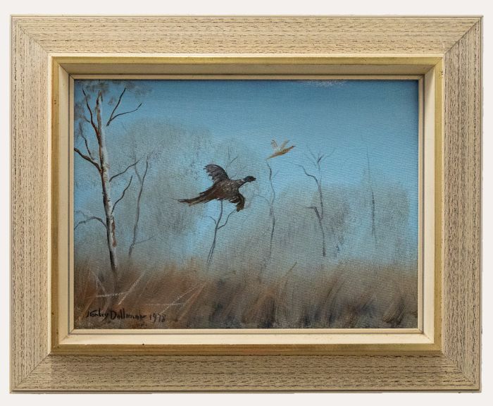 Stanley Ernest Dollimore (1915-2001)  - Mid 20th Century Oil, Autumn Grouse