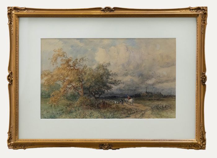 Frederick William Hattersley (1859-1942) - Watercolour, Bakewell Church