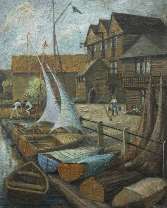 Patricia Tucker - 20th Century Oil, A Morning on the Water