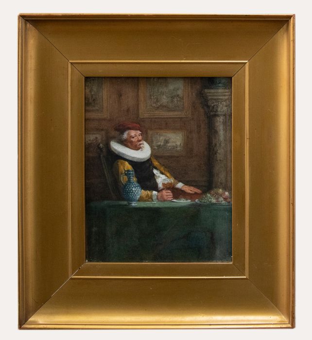 19th Century Watercolour - Lord of the Manor