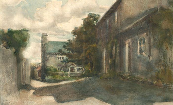 Henry Boddington (1849-1925) - 1901 Watercolour, Yealand, Lancashire