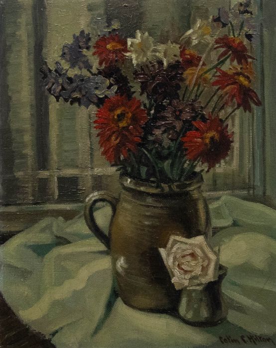 Colin Clough Hilton (1902-1984) - Mid 20th Century Oil, Summer Bunch