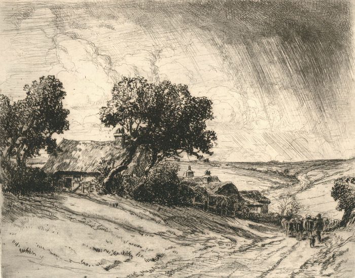 Frank Dean (1865-1947) - Early 20th Century Etching, In Hampshire