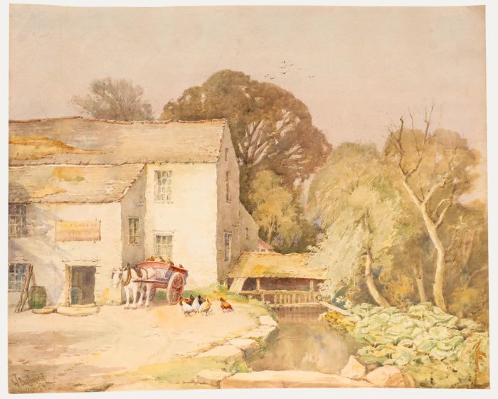 Walter Eastwood (1867-1943) - Mid 20th Century Watercolour, The Water Mill