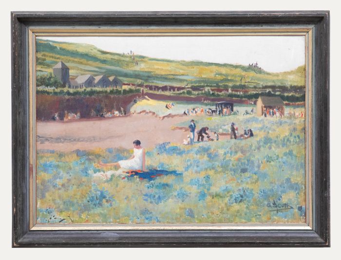 George Scott - Framed 20th Century Oil, Midday Sun