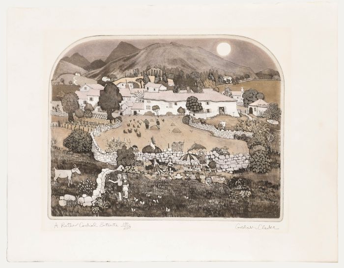 Graham Clarke - 20th Century Etching, A Rather Cordial Entente