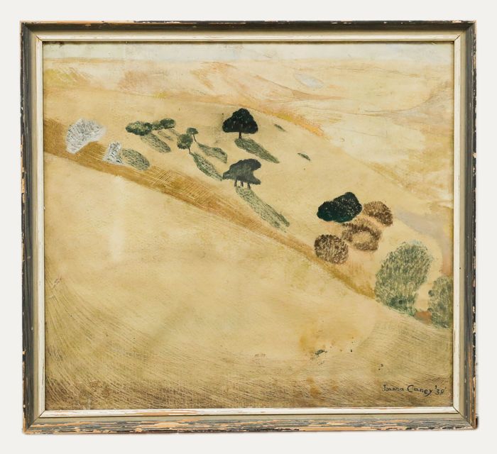 Joanna Caney - Framed Mid 20th Century Watercolour, The Shape of Trees