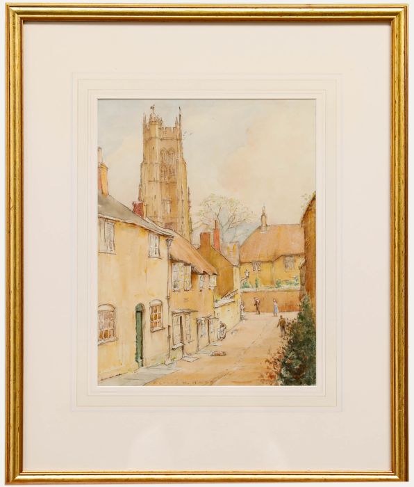 Alfred Henry Hart (1866-1953 )- Framed Watercolour, Beaminster 