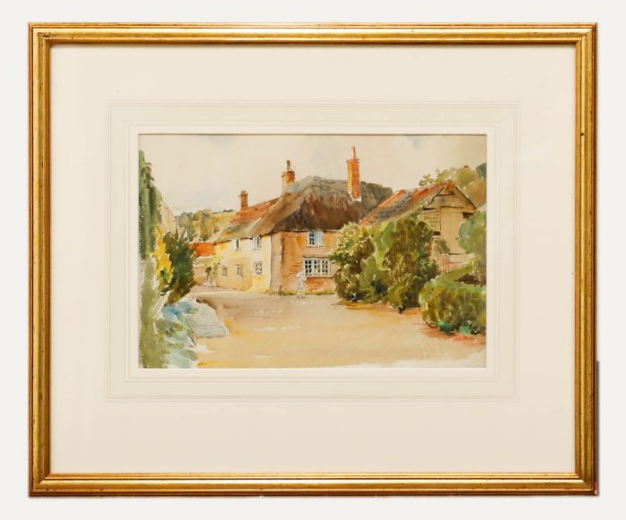 Alfred Henry Hart (1866-1953) - Early 20th Century Watercolour, Burton Bradstock