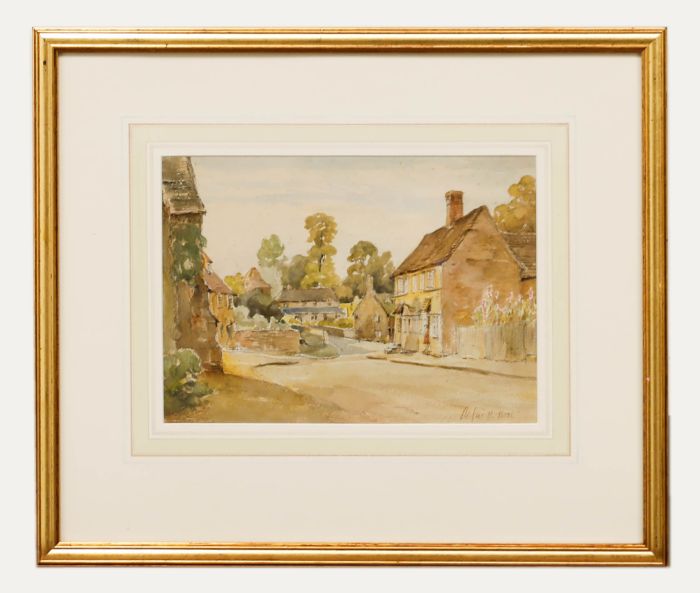 Alfred Henry Hart (1866-1953) - Early 20th Century Watercolour, The Village