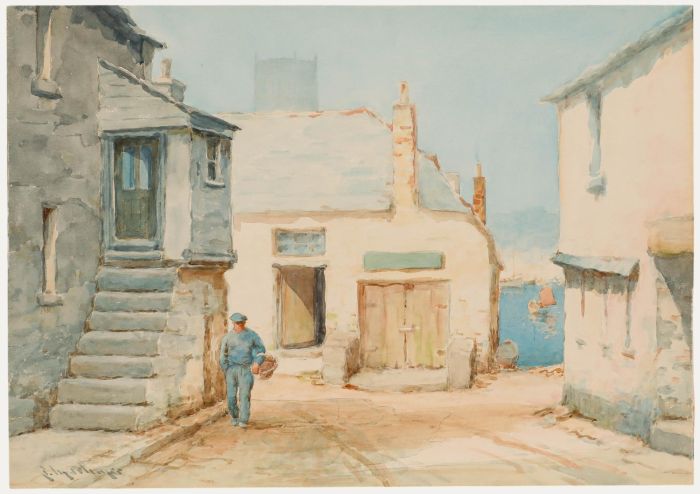 Lewis Mortimer - Early 20th Century Watercolour, Going to the Market
