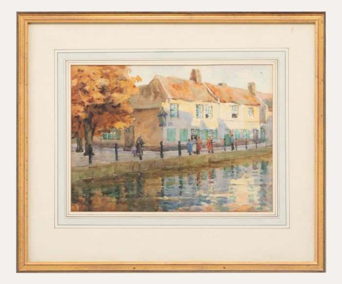 Mildred Hall (1881-1955) - Early 20th Century Watercolour, An Autumn Morning