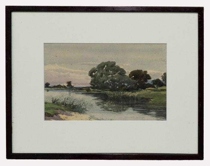 Edmund Morison Wimperis (1835-1900) - Late 19th Century Watercolour, Quiet River