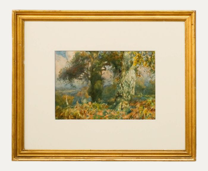 Frederick Mercer (1875-1937) - Framed Watercolour, Early Autumn
