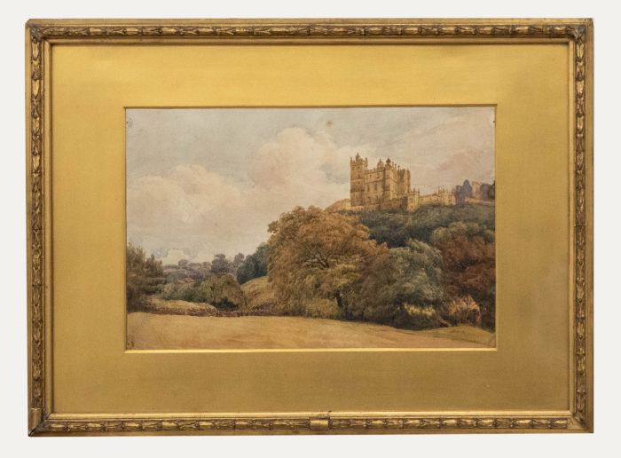 John Flower of Leicester (1793-1861) - c.1840 Watercolour, Bolsover Castle