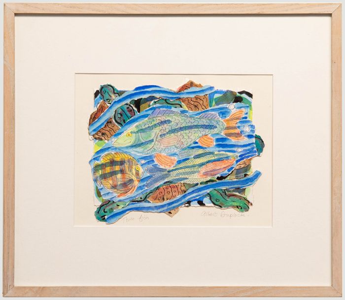 Albert Duplock - Contemporary Watercolour, Thee Fish