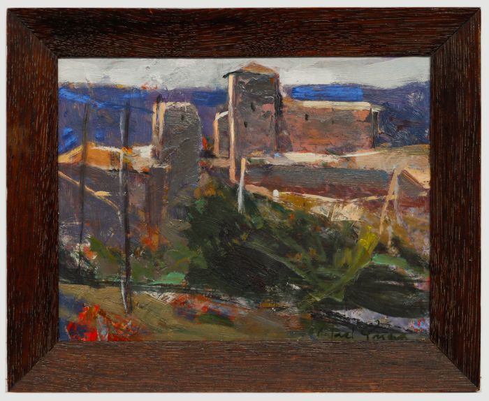  Rafael Griera Padrosa (b.1967) - 20th Century Oil, Pueblo Español