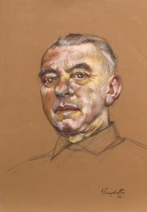 E.P. Clapholt - Mid 20th Century Pastel, The Vetrean