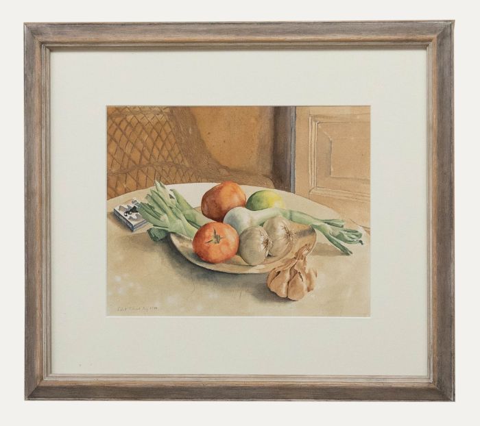 Robert Tilliard - 1924 Watercolour, Root Veg
