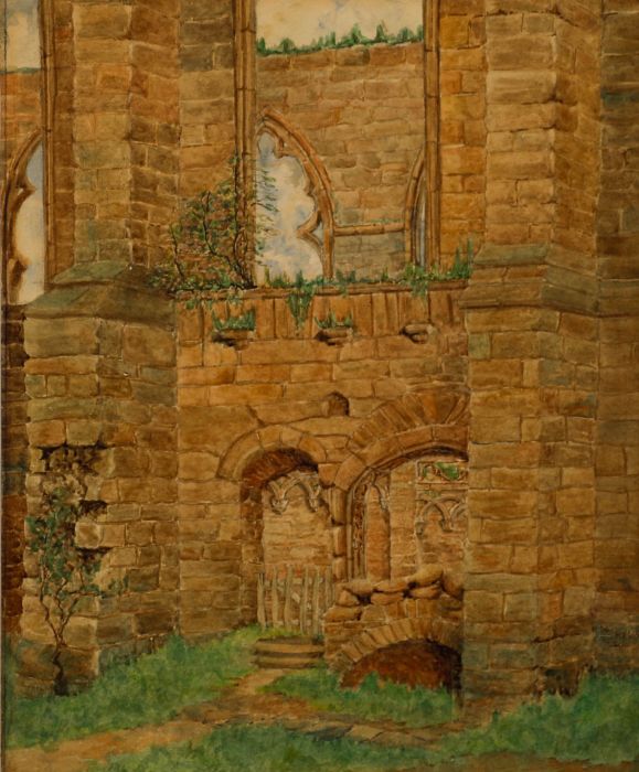 John Charles Moody (1884-1962) - Early 20th Century Watercolour, Bolton Abbey