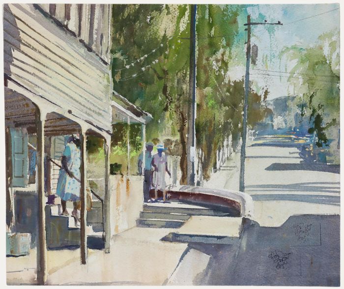 Charles Hawes (1909-1999) - 20th Century Watercolour, St Croix, Virgin Islands