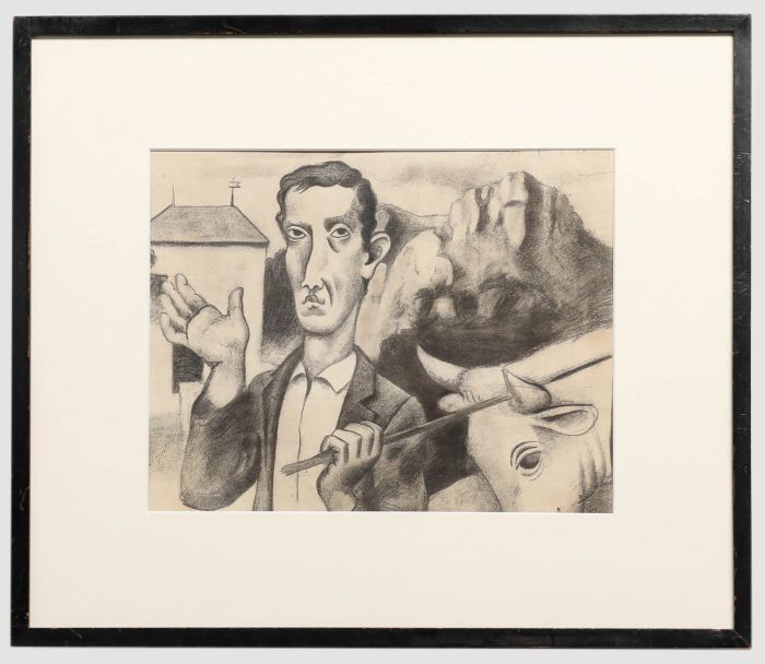 Roger De La Fresnaye (1885-1925) - 20th Century Lithograph, The Herdsman